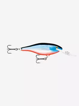 Воблер для рыбалки RAPALA Shallow Shad Rap 09, 9см, 12гр, цвет BGHH, плавающий, Голубой