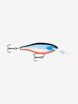 Воблер для рыбалки RAPALA Shallow Shad Rap 05, 5см, 5гр, цвет BGHH, плавающий, Голубой