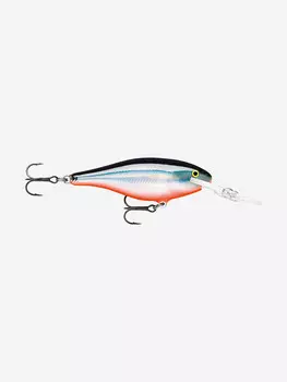 Воблер для рыбалки RAPALA Shallow Shad Rap 09, 9см, 12гр, цвет HLWH, плавающий, Серебряный