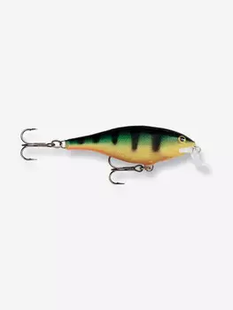 Воблер для рыбалки RAPALA Shallow Shad Rap 05, 5см, 5гр, цвет P, плавающий, Зеленый