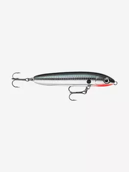 Воблер для рыбалки RAPALA Skitter V 10, 10см, 14гр, цвет CH, плавающий, Серебряный