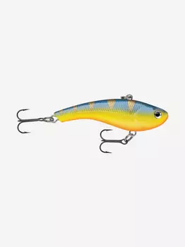 Воблер для рыбалки RAPALA Slab Rap 05, 5см, 6гр, цвет GHP, быстро тонущий, Желтый