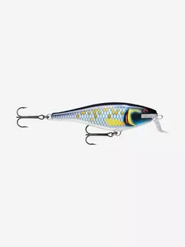Воблер для рыбалки RAPALA Super Shad Rap 14, 14см, 45гр, цвет SCRB, плавающий, Голубой