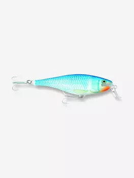 Воблер для рыбалки RAPALA Super Shad Rap 14, 14см, 45гр, цвет BSH, плавающий, Голубой