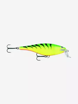 Воблер для рыбалки RAPALA Super Shad Rap 14, 14см, 45гр, цвет FP, плавающий, Зеленый