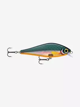 Воблер для рыбалки RAPALA Super Shadow Rap 11, 11см, 38гр, цвет HLW, медленно тонущий, Зеленый