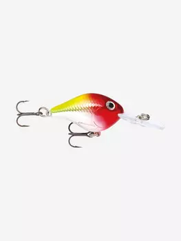 Воблер для рыбалки RAPALA Ultra Light Crank 03, 3см, 4гр, цвет CLN, плавающий, Красный