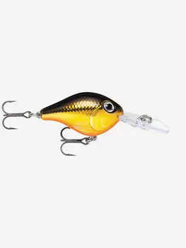 Воблер для рыбалки RAPALA Ultra Light Crank 03, 3см, 4гр, цвет G, плавающий, Золотой