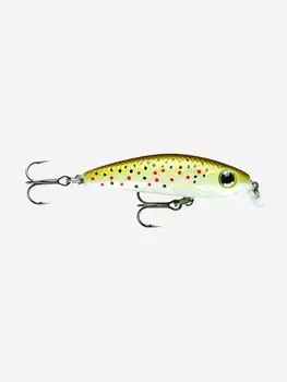Воблер для рыбалки RAPALA Ultra Light Minnow 04, 4см, 3гр, цвет TR, медленно тонущий, Бежевый