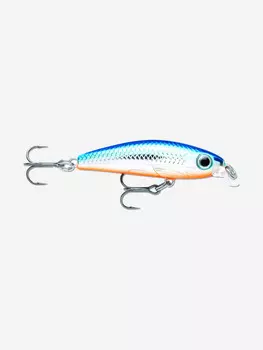 Воблер для рыбалки RAPALA Ultra Light Minnow 06, 6см, 4гр, цвет SB, медленно тонущий, Голубой