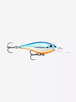 Воблер для рыбалки RAPALA Ultra Light Shad 04, 4см, 3гр, цвет SB, медленно тонущий, Голубой