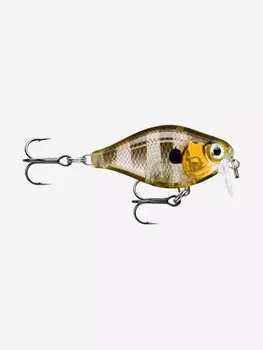 Воблер для рыбалки RAPALA X-Light Crank Shallow Runner 03, 3,5см, 4гр, цвет GGIU, плавающий, Коричневый