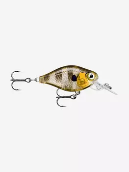Воблер для рыбалки Rapala X-Light Crank Mid Runner 03, 3,5см, 4гр, цвет GGIU, плавающий, Коричневый