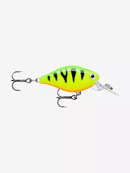 Воблер для рыбалки Rapala X-Light Crank Mid Runner 03, 3,5см, 4гр, цвет FT, плавающий, Зеленый