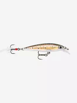 Воблер для рыбалки RAPALA X-Rap 06, 6см, 4гр, цвет TR, нейтральный, Коричневый