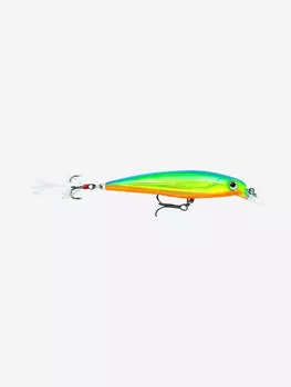Воблер для рыбалки RAPALA X-Rap 08, 8см, 7гр, цвет PRT, нейтральный, Зеленый