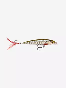 Воблер для рыбалки RAPALA X-Rap 08, 8см, 7гр, цвет ROL, нейтральный, Коричневый