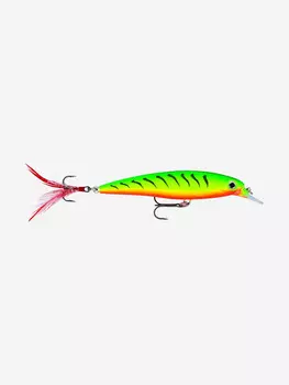 Воблер для рыбалки RAPALA X-Rap 10, 10см, 13гр, цвет FTU, нейтральный, Зеленый
