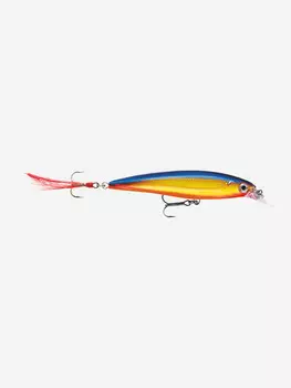 Воблер для рыбалки RAPALA X-Rap 10, 10см, 13гр, цвет HS, нейтральный, Синий