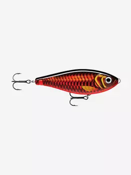 Воблер для рыбалки RAPALA X-Rap Haku 14, 14см, 74гр, цвет TWZ, медленно тонущий, Красный