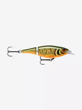 Воблер для рыбалки RAPALA X-Rap Jointed Shad 13, 13см, 46гр, цвет SCRR, нейтральный, Коричневый