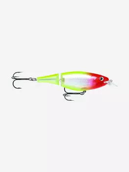 Воблер для рыбалки RAPALA X-Rap Jointed Shad 13, 13см, 46гр, цвет CLN, нейтральный, Зеленый