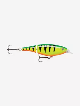 Воблер для рыбалки RAPALA X-Rap Jointed Shad 13, 13см, 46гр, цвет FP, нейтральный, Зеленый