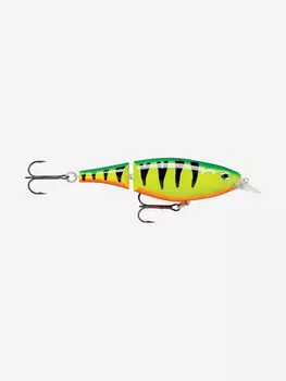 Воблер для рыбалки RAPALA X-Rap Jointed Shad 13, 13см, 46гр, цвет FT, нейтральный, Зеленый