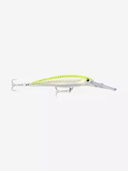 Воблер для рыбалки RAPALA X-Rap Magnum 30, 16см, 72гр, цвет HCHU, плавающий, Зеленый