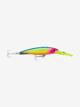 Воблер для рыбалки RAPALA X-Rap Magnum 15, 12см, 32гр, цвет PSYP, плавающий, Мультицвет