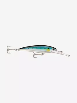 Воблер для рыбалки RAPALA X-Rap Magnum 10, 11см, 22гр, цвет BSRD, плавающий, Синий