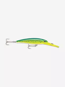 Воблер для рыбалки RAPALA X-Rap Magnum 10, 11см, 22гр, цвет D, плавающий, Зеленый