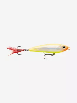 Воблер для рыбалки RAPALA X-Rap Subwalk 09, 9см, 19гр, цвет BNC, медленно тонущий, Желтый