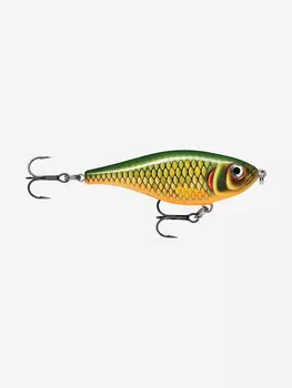 Воблер для рыбалки RAPALA X-Rap Twitchin' Shad 08, 8см, 13гр, цвет SCRR, медленно тонущий, Коричневый
