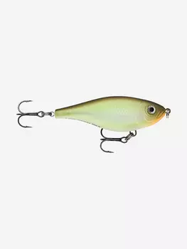 Воблер для рыбалки RAPALA X-Rap Twitchin' Shad 08, 8см, 13гр, цвет HAY, медленно тонущий, Зеленый