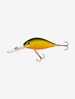 Воблер для троллинга глубоководный Jaxon Fighter SDR 8 см 13 гр #OT UV светящийся, Желтый