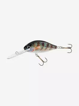 Воблер для троллинга Jaxon Fighter 8 SDR #O глубоководный 8 см 13 гр, Серебряный