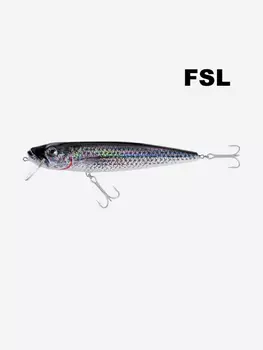 Воблер для троллинга Jaxon Troll 22 FSL плавающий 22 см 110 гр, Серый