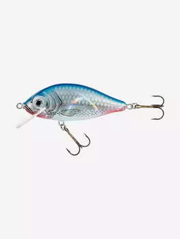 Воблер для троллинга на судака Jaxon Karas 11 см SN , плавающий. Приманка на щуку, окуня, судака, жереха, Голубой