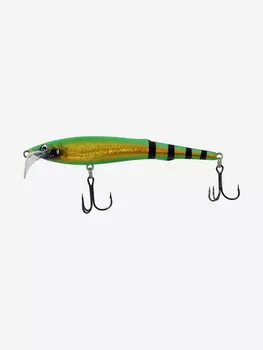 Воблер для троллинга (судак, щука, лосось) LureMax STINKA 110FMR-138 12 г., заглубление от 1-1,5м., Золотой