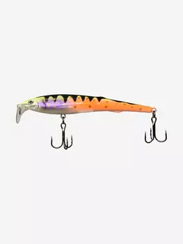 Воблер для троллинга (судак, щука, лосось) LureMax STINKA 110FMR-025 12 г., заглубление от 1-1,5м., Желтый