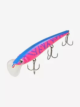 Воблер для троллинга (судак, щука, лосось) LureMax STINKA 130FDR-097 17 г., заглубление от 2,3-2,8м., Розовый