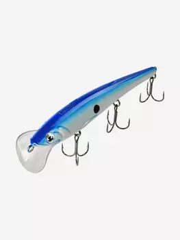 Воблер для троллинга (судак, щука, лосось) LureMax STINKA 130FDR-143 17 г., заглубление от 2,3-2,8м., Белый