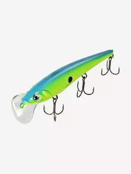 Воблер для троллинга (судак, щука, лосось) LureMax STINKA 130FMDR-015 18 г., заглубление от 2,8-3,2м., Желтый