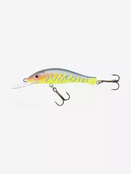 Воблер Jaxon Ferox Turbo VJ-FT08 плавающий 8 см 11 гр заглубление 1,0-3,0 м #MA, Желтый