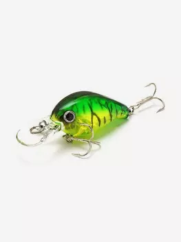 Воблер Lucky Craft Clutch MR_5412 Lime Chart Tiger 952 42мм, 6г, плавающий, 0,5-1,5м, Мультицвет