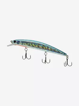 Воблер Mottomo Aringo 130SP 21,3g Silver Minnow, Серебряный