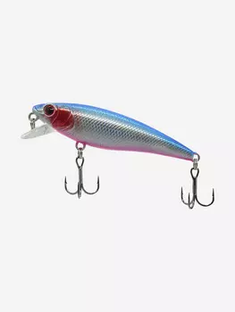 Воблер Mottomo Bang Minnow 65SP 6,3g Red Blue, Серебряный