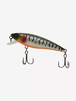 Воблер Mottomo Bang Minnow 65SP 6,3g Silver Tiger, Серый