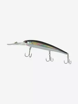 Воблер Mottomo Catcher 120F 20g Silver Black, Серебряный